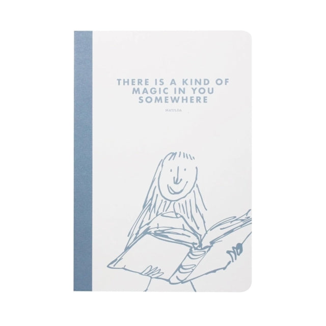 A5 Notebook (Softcover) - Roald Dahl (Matilda)-5055453416378