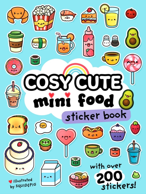 Cosy Cute Mini Food Sticker book-9780008766504