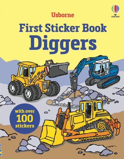 First Sticker Book Diggers-9780746089392