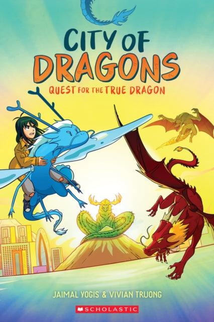 Quest for the True Dragon: A Graphic Novel (City of Dragons #3)-9781339033006