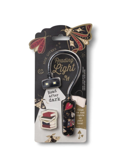 Book Lover's Reading Light - Moths-5035393211127