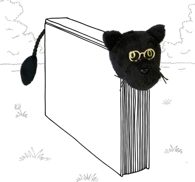 Book-Tails Bookmark - Black Cat-5035393968076