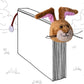 Book-Tails Bookmark - Rabbit-5035393968090