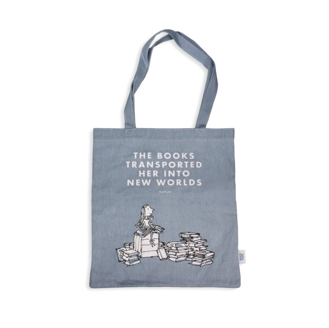 Shopper Recycled Cotton - Roald Dahl (Matilda)-5055453413292