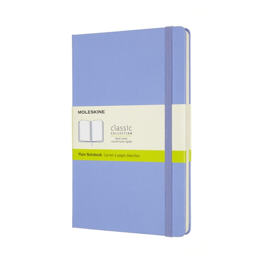 Moleskine Large Plain Hardcover Notebook : Hydrangea Blue-8056420850826