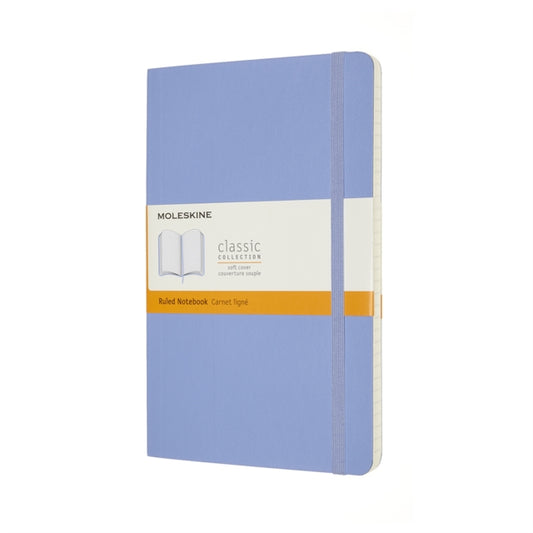 Moleskine Large Ruled Softcover Notebook: Hydrangea Blue-8056420850932