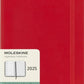 Moleskine 2025 12-Month Weekly Large Softcover Notebook: Scarlet Red-8056999270322