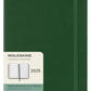 Moleskine 2025 12-Month Weekly Large Hardcover Notebook: Myrtle Green-8056999270711