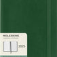 Moleskine 2025 12-Month Weekly Large Softcover Notebook: Myrtle Green-8056999270728