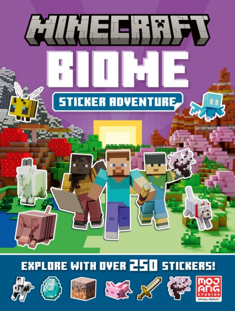 Minecraft Biome Adventure Sticker Book-9780008680671