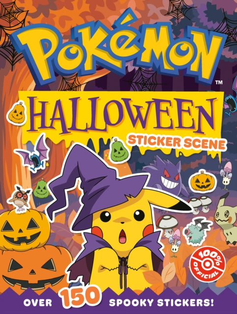 Pokemon Halloween Sticker Scene-9780008755676