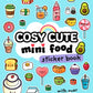 Cosy Cute Mini Food Sticker book-9780008766504