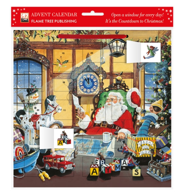 Fairyland: Letter to Santa Advent Calendar (with stickers)-9780857757852