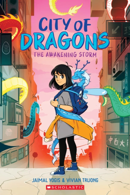 The Awakening Storm: A Graphic Novel (City of Dragons #1)-9781338660425
