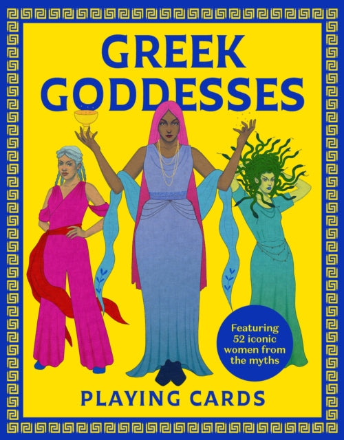 Greek Goddesses Playing Cards-9781399601689