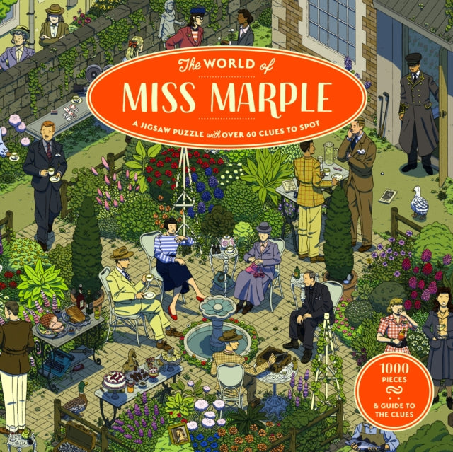 The World of Miss Marple : A 1000-piece Jigsaw Puzzle-9781399608657