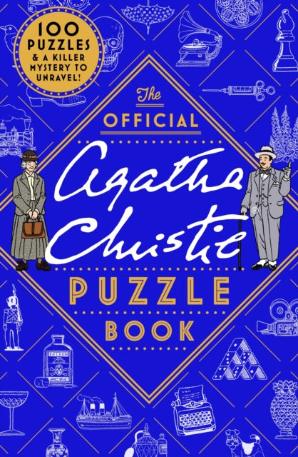 The Official Agatha Christie Puzzle Book : Put your detective skills to the ultimate test this Christmas-9781399627931