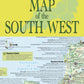 OUT & ABOUT MAP of the SOUTH WEST : The Ultimate Guide to the SW-9781399965804