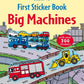 First Sticker Book Big Machines-9781409524168