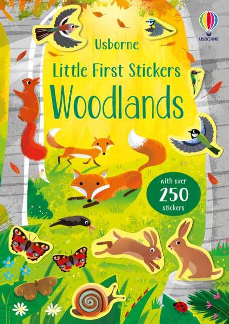 Little First Stickers Woodlands-9781474968201