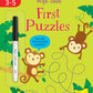 Early Years Wipe-Clean First Puzzles-9781474998635