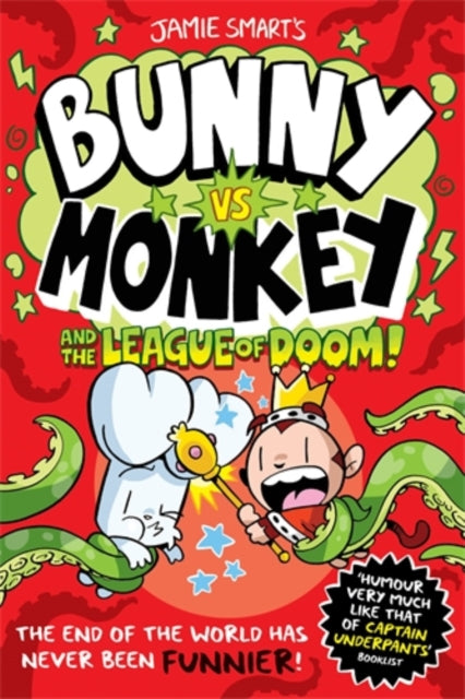 Bunny vs Monkey and the League of Doom (a Phoenix Comic Book, from the million-selling Jamie Smart, Illustrator of the Year)-9781788452304