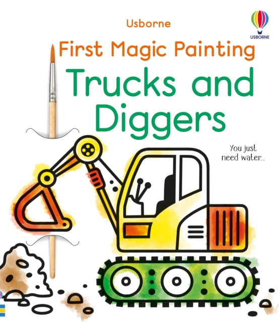 First Magic Painting Trucks and Diggers-9781803701080