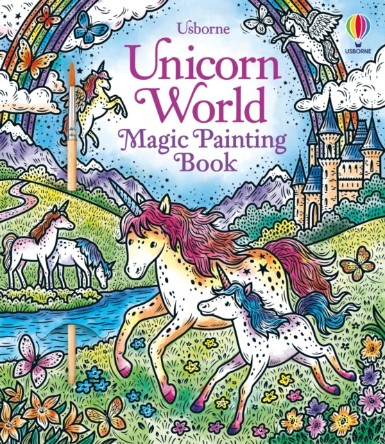 Unicorn World Magic Painting Book-9781803701103