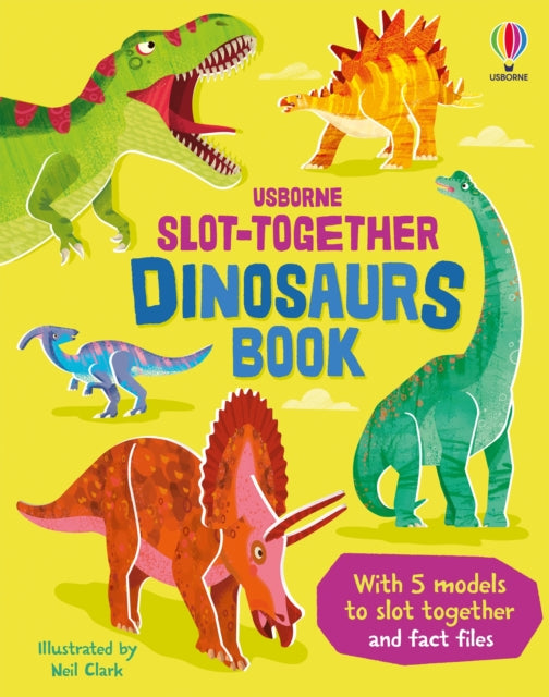 Slot-together Dinosaurs Book-9781805076667