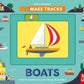 Make Tracks: Boats-9781805130581