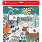 Kate Heiss: Winter Wonderland Advent Calendar (with stickers)-9781835621653