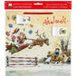 Norman Thelwell: Showjumping Santa Advent Calendar (with stickers)-9781835622483