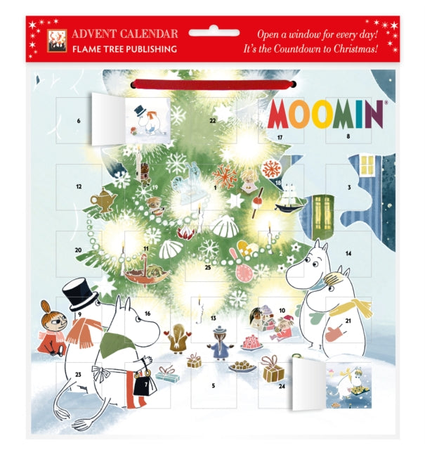 Moomin: Christmas Comes to Moominvalley Advent Calendar (with stickers)-9781835622490