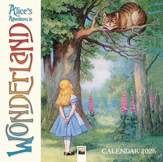 Alice's Adventures in Wonderland Wall Calendar 2026 (Art Calendar)-9781835623121