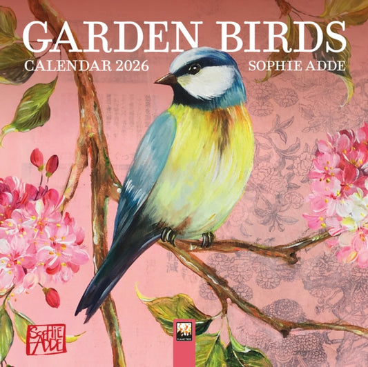 Sophie Adde: Garden Birds Mini Wall Calendar 2026 (Art Calendar)-9781835624197