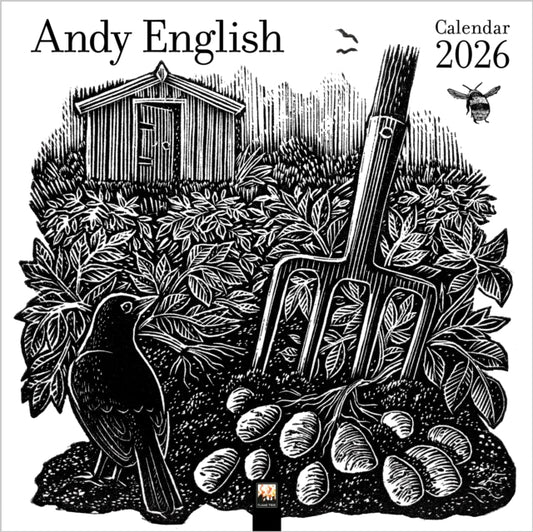 Andy English Wall Calendar 2026 (Art Calendar)-9781835624890