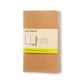 Moleskine Plain Cahier - Kraft Cover (3 Set)-9788883704949